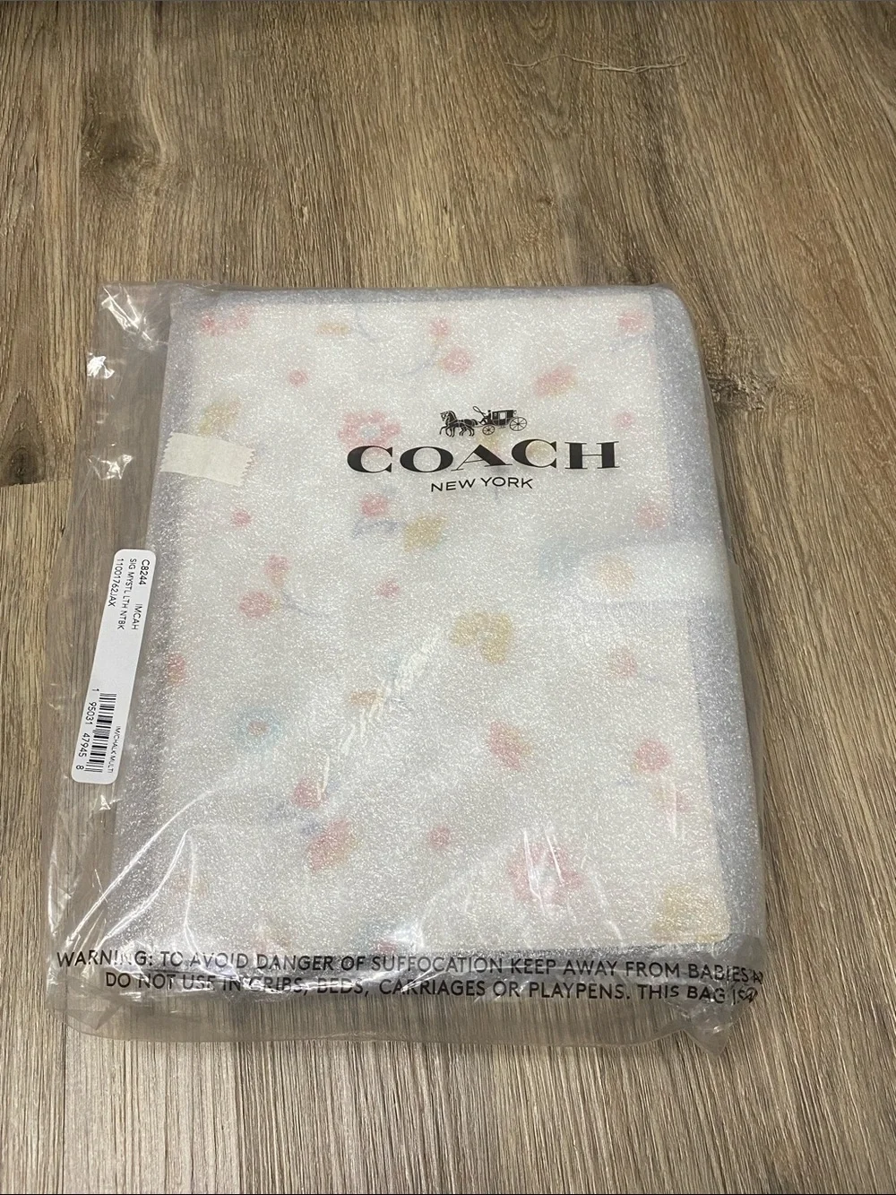 Coach Mystical Floral Notebook